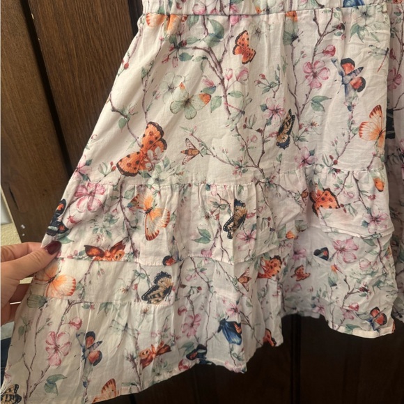 Kianna Cotton Butterfly Print Dress - Picture 13 of 16